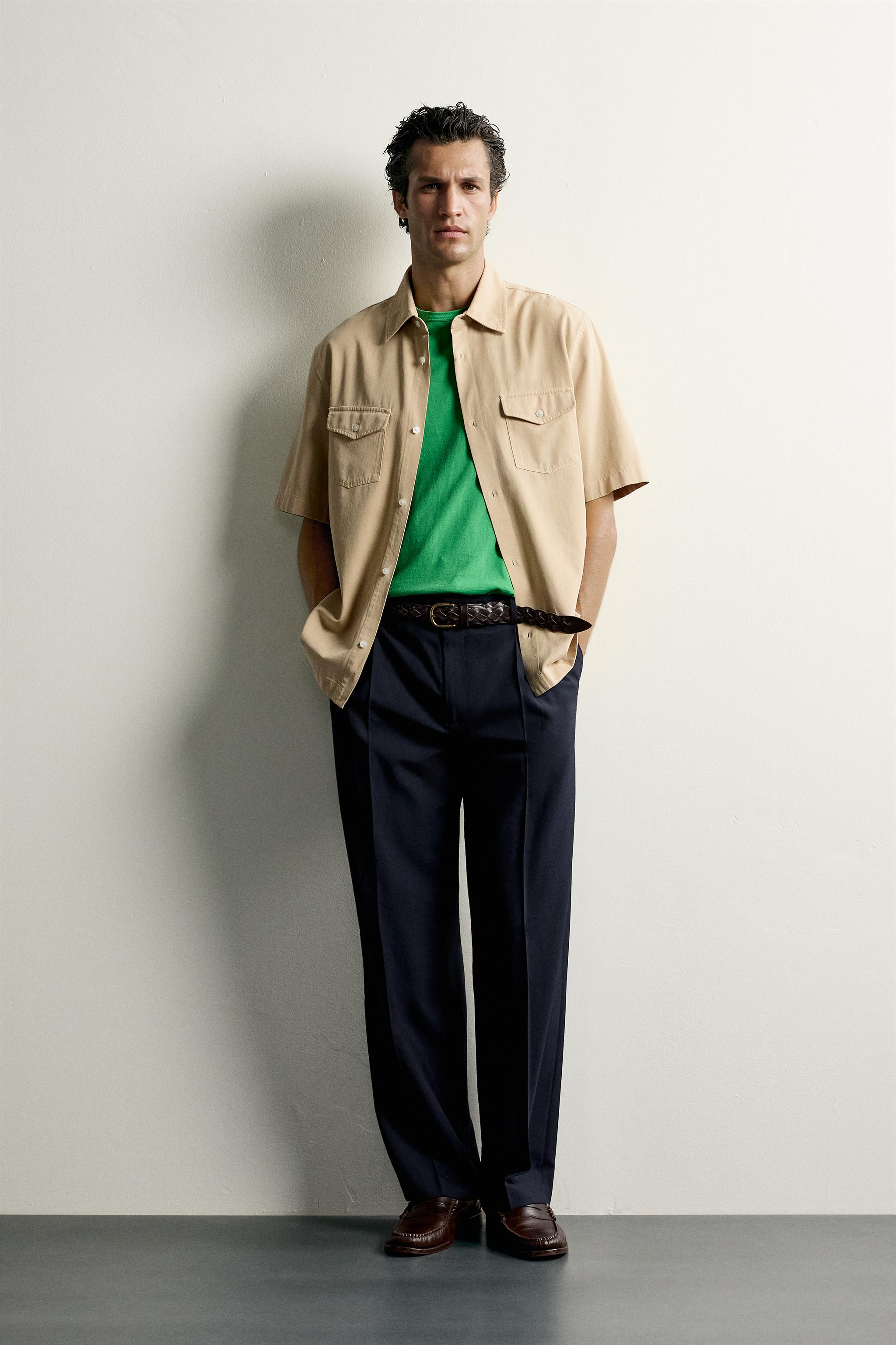 LYOCELL-COTTON REGULAR FIT SHIRT